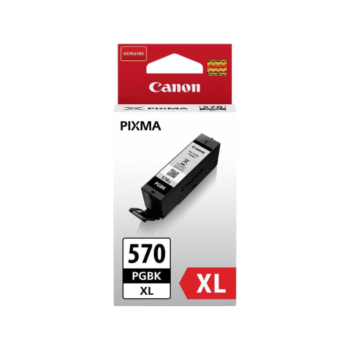 Canon PGI-570PGBK XL - 22 ml - Alta resa - nero - originale - serbatoio inchiostro - per PIXMA MG5751, MG5752, MG5753, MG6851, MG6852, MG6853, MG7750, MG7751, MG7752, MG7753